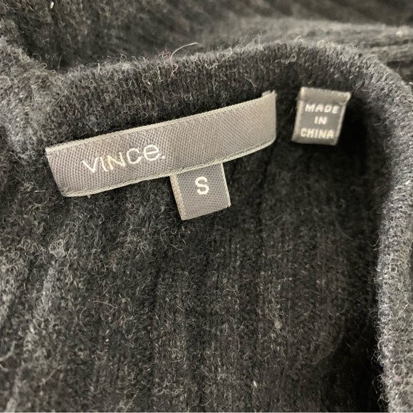 Vince 100% Cashmere Ribbed Pullover Cocoon Longline Sweater Women’s S Oversized - Picture 6 of 16